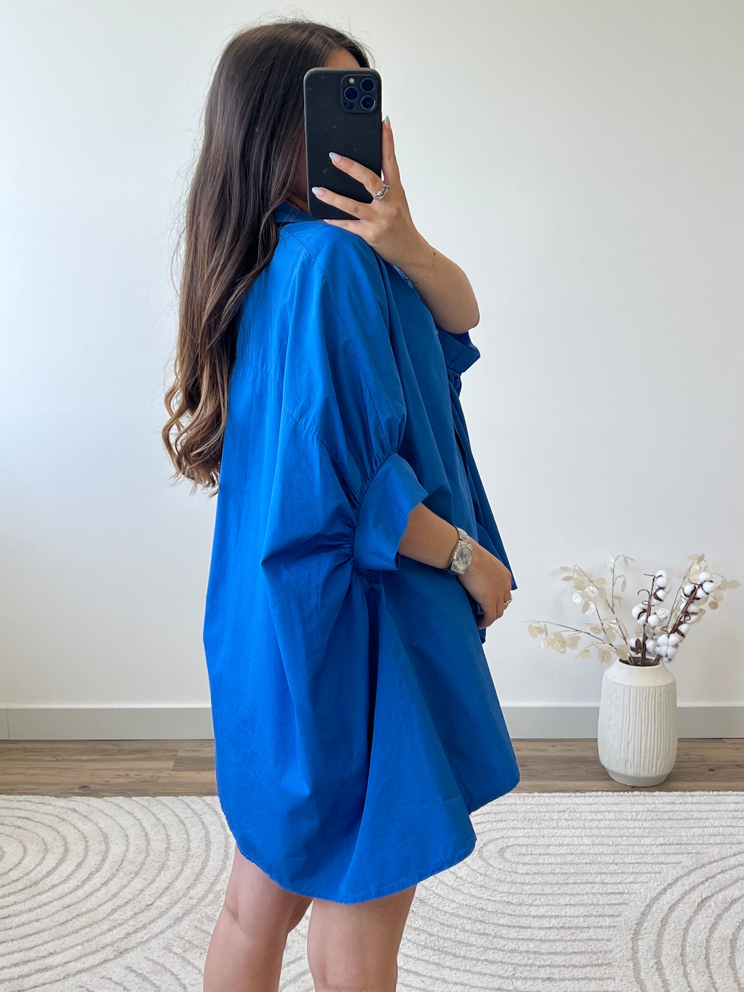 CHEMISE TRÉSSIA BLEU