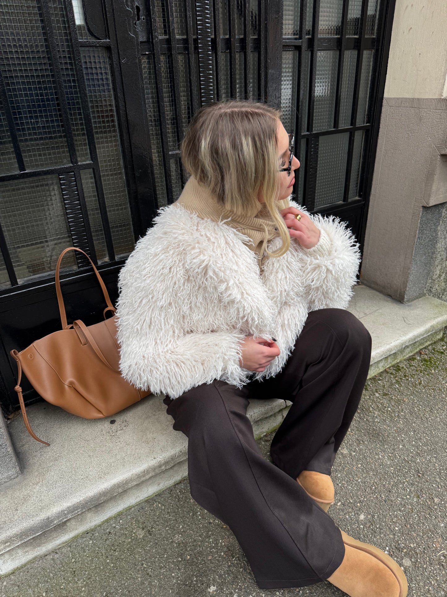 VESTE AUTRUCHE