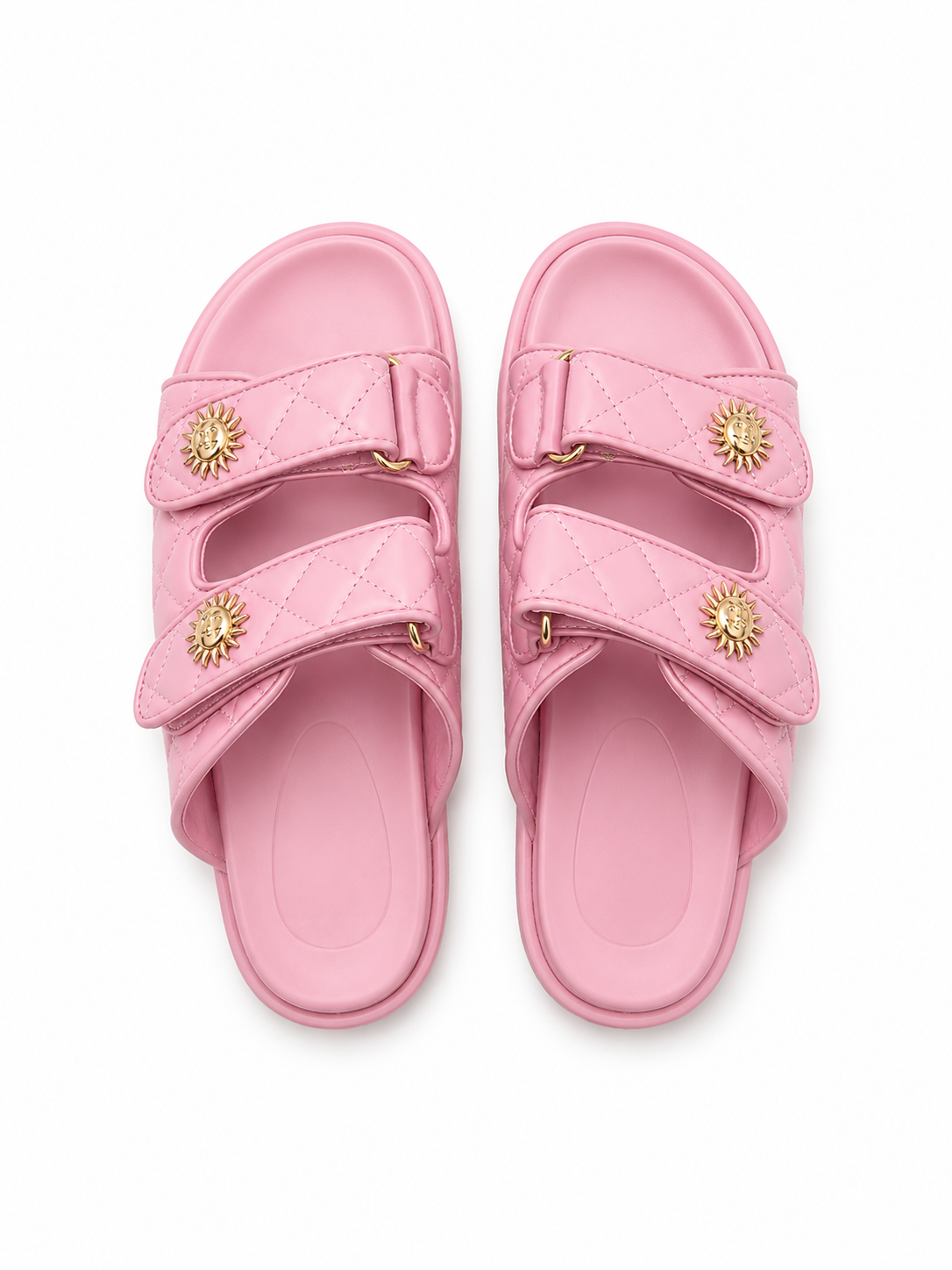 SANDALES SOLEIL ROSE