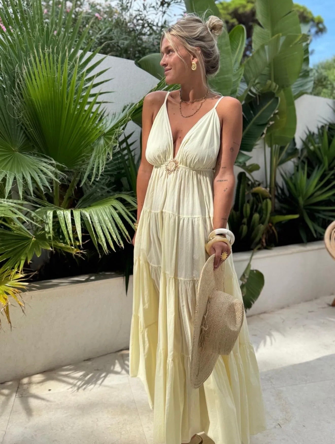 ROBE SOLEIL JAUNE (PRECOMMANDE, expédition début juin)