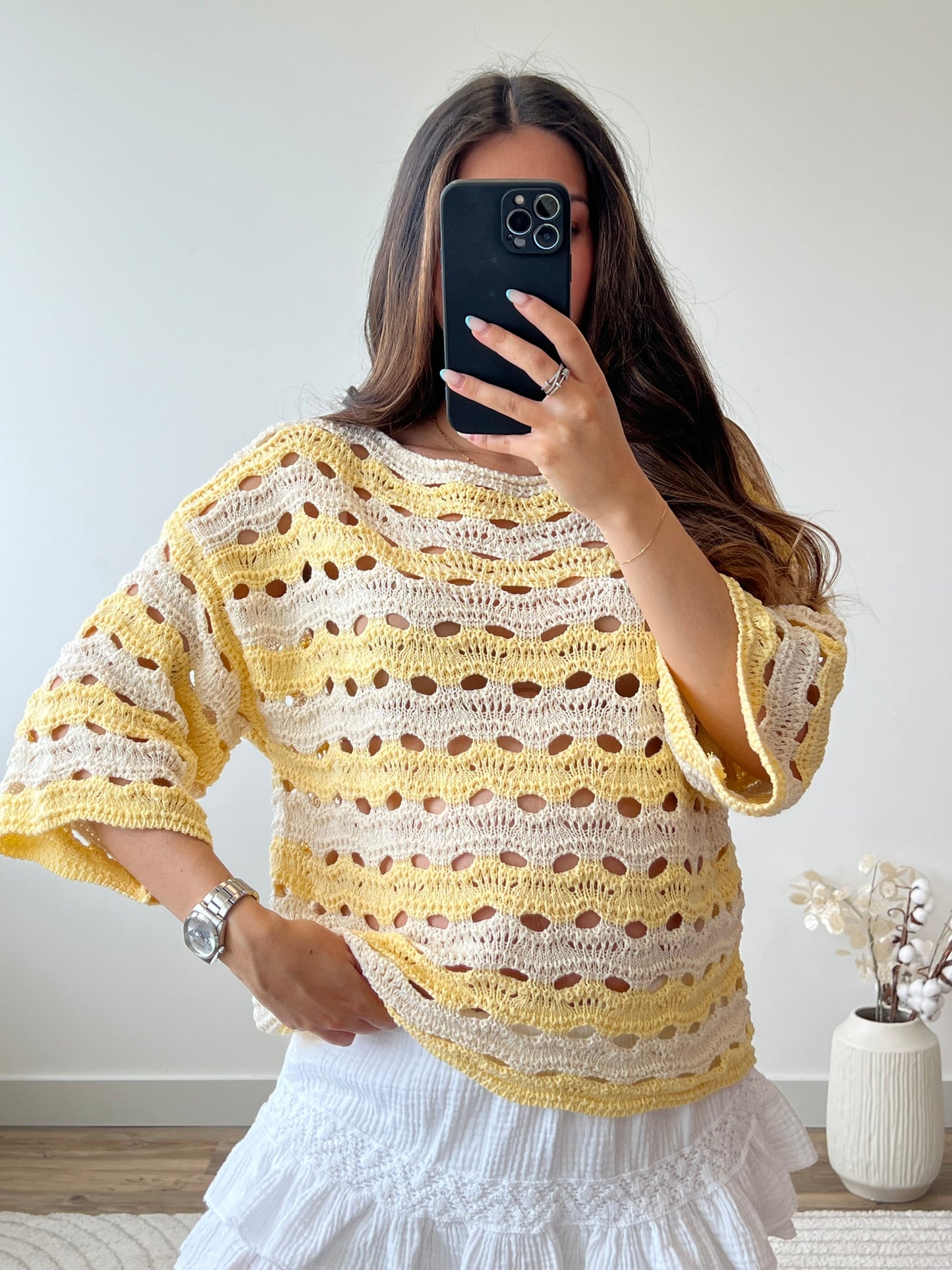 PULL ALMA JAUNE