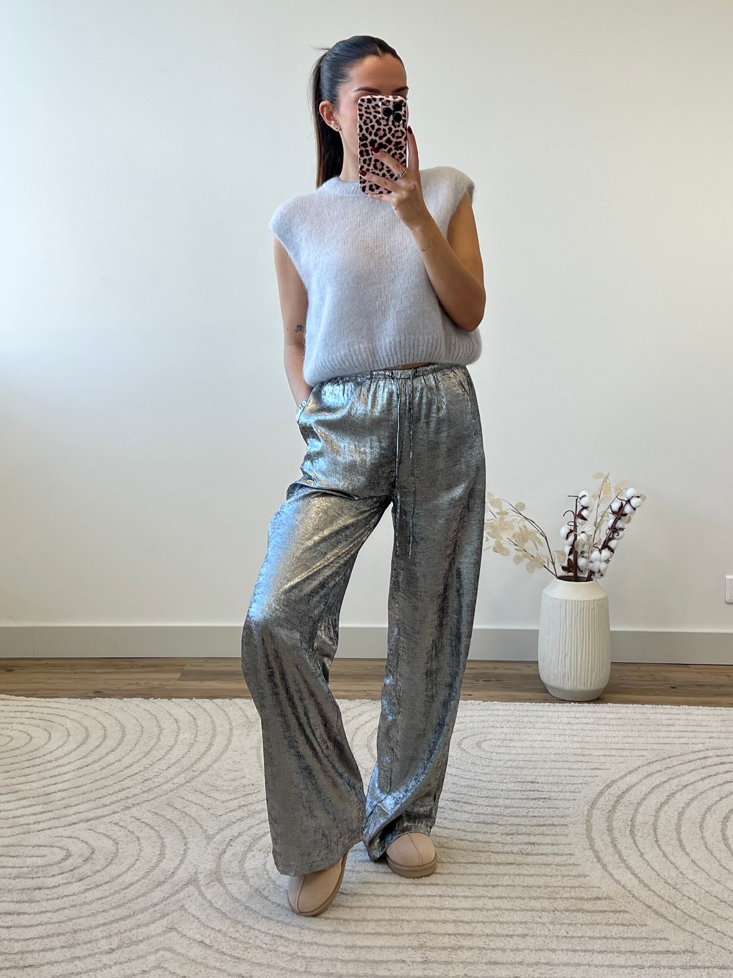 PANTALON MEL GRIS FONCÉ