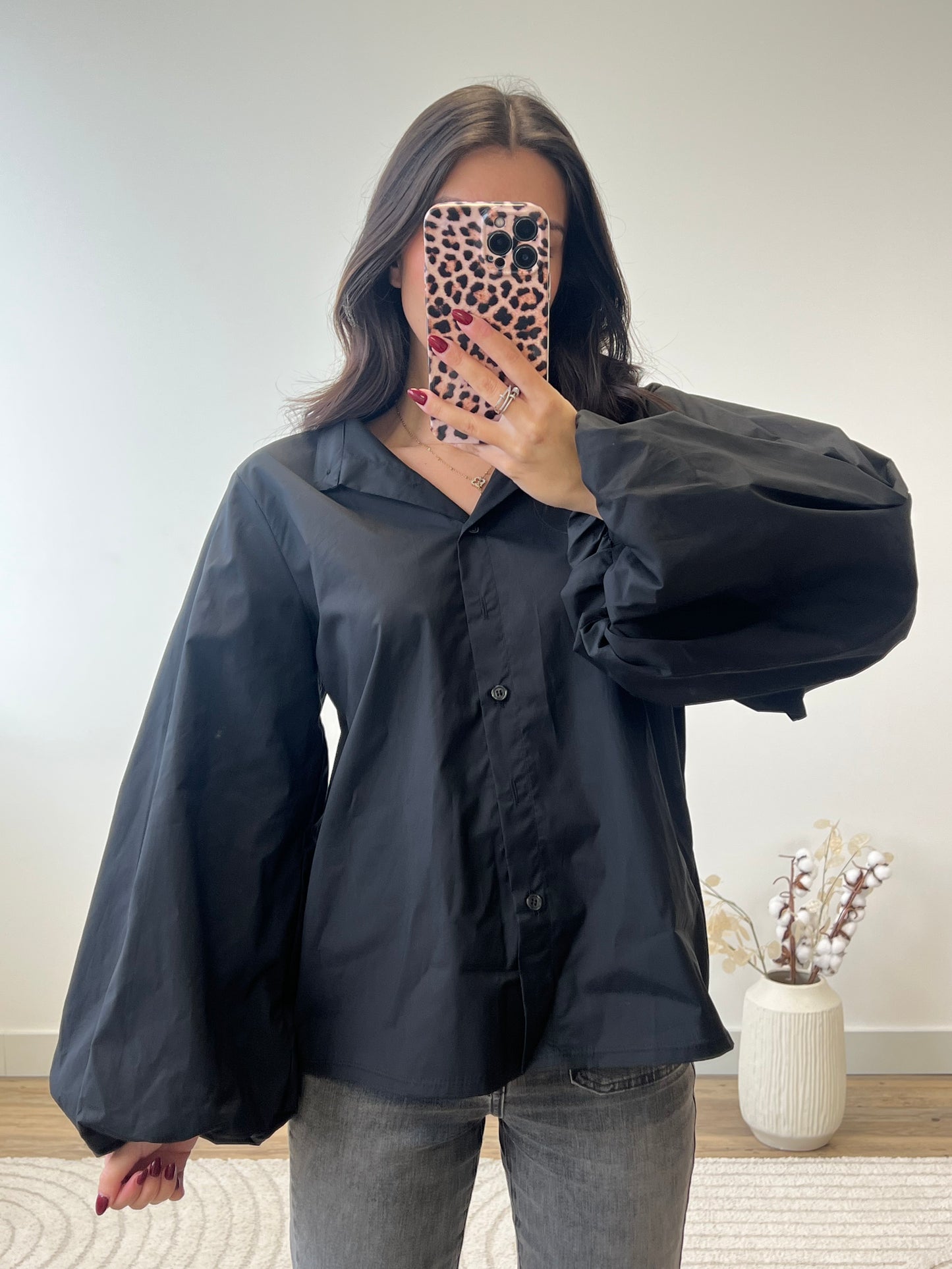CHEMISE ISABEAU NOIR