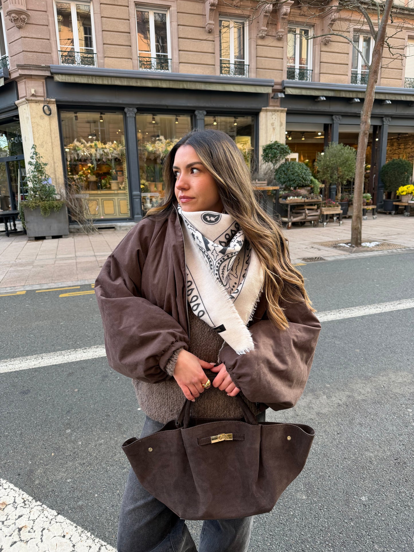 ÉCHARPE KAREN CRÈME