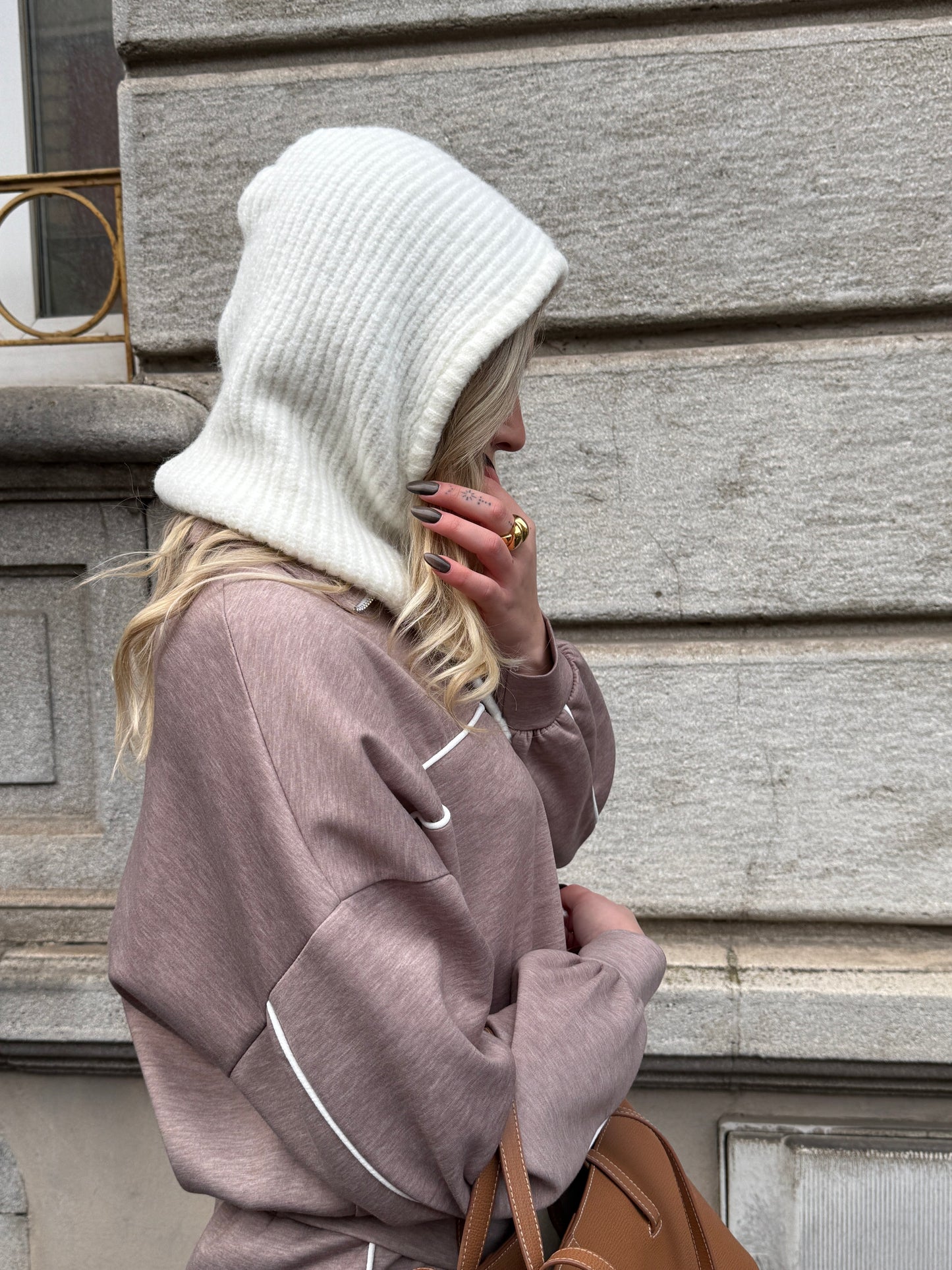 CAGOULE BLANCHE