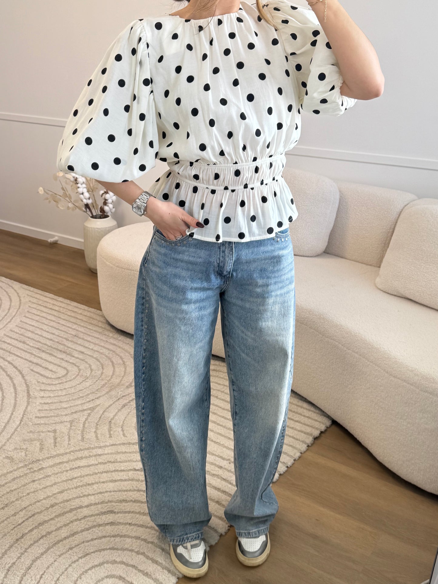 BLOUSE CARLA (PRÉCOMMANDE, expédition fin mars)