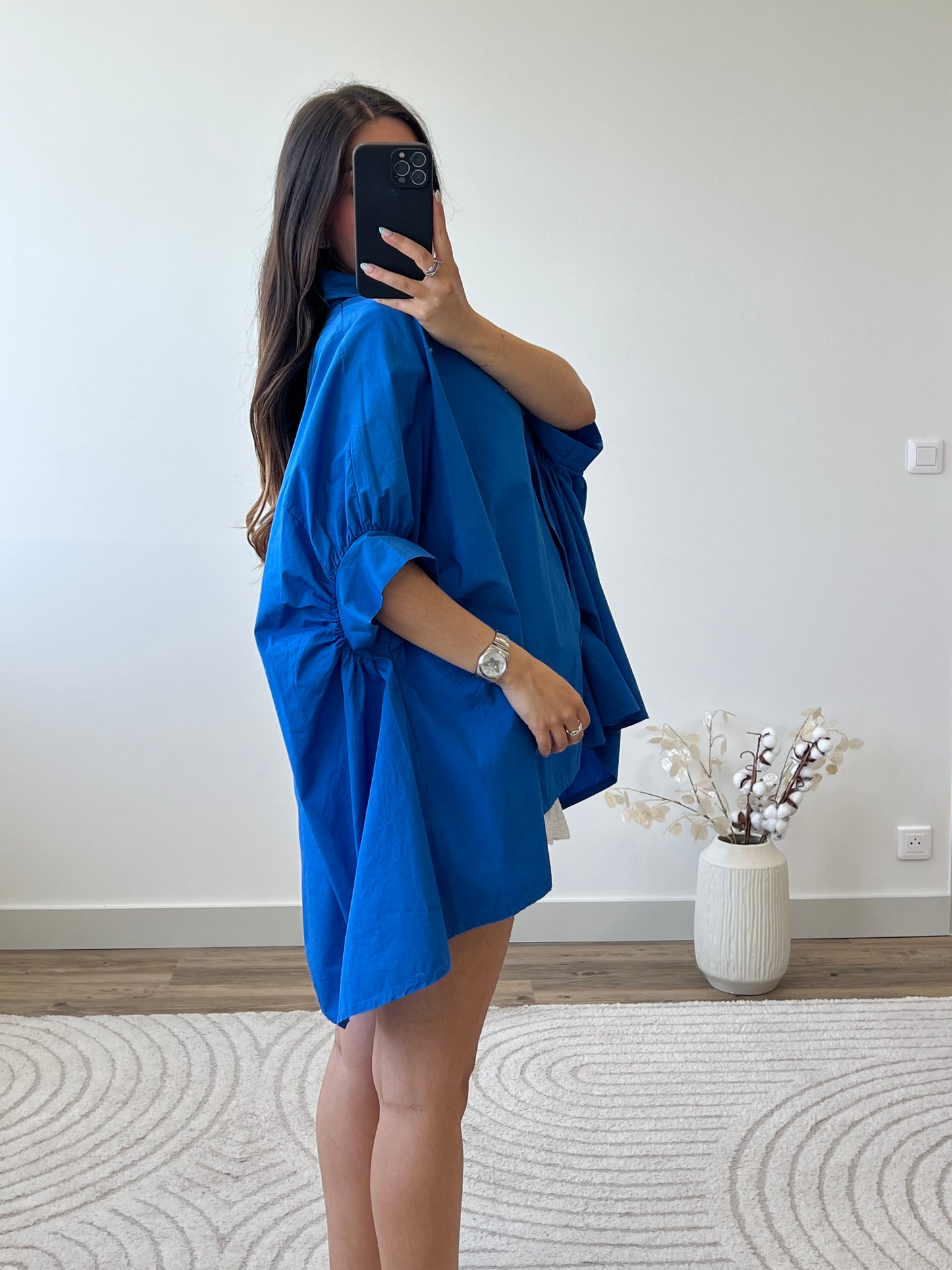 CHEMISE TRÉSSIA BLEU