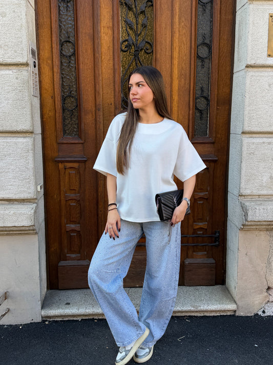 T-SHIRT LISON BLANC (PRECO - expédition courant avril)