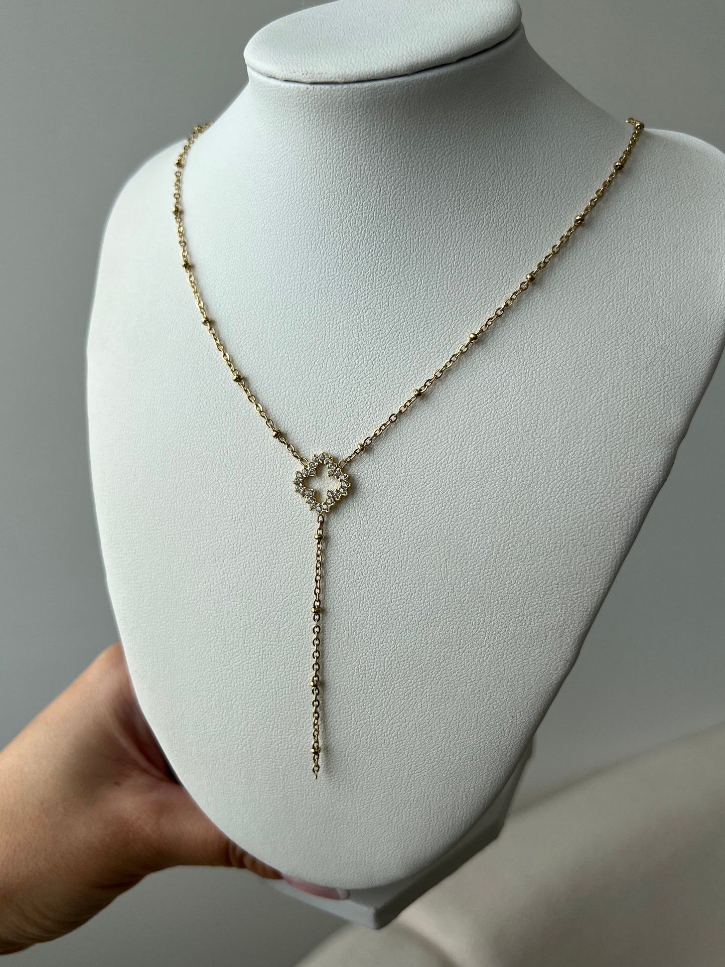 COLLIER TRÉSSIA DORÉ