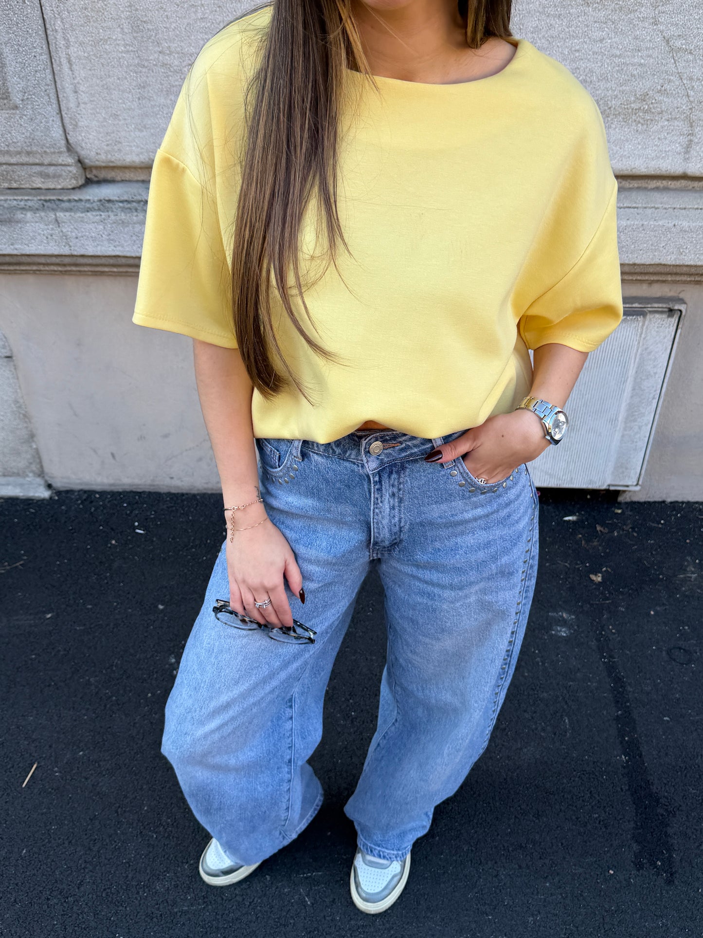 T-SHIRT LISON JAUNE (PRECO - expédition courant avril)