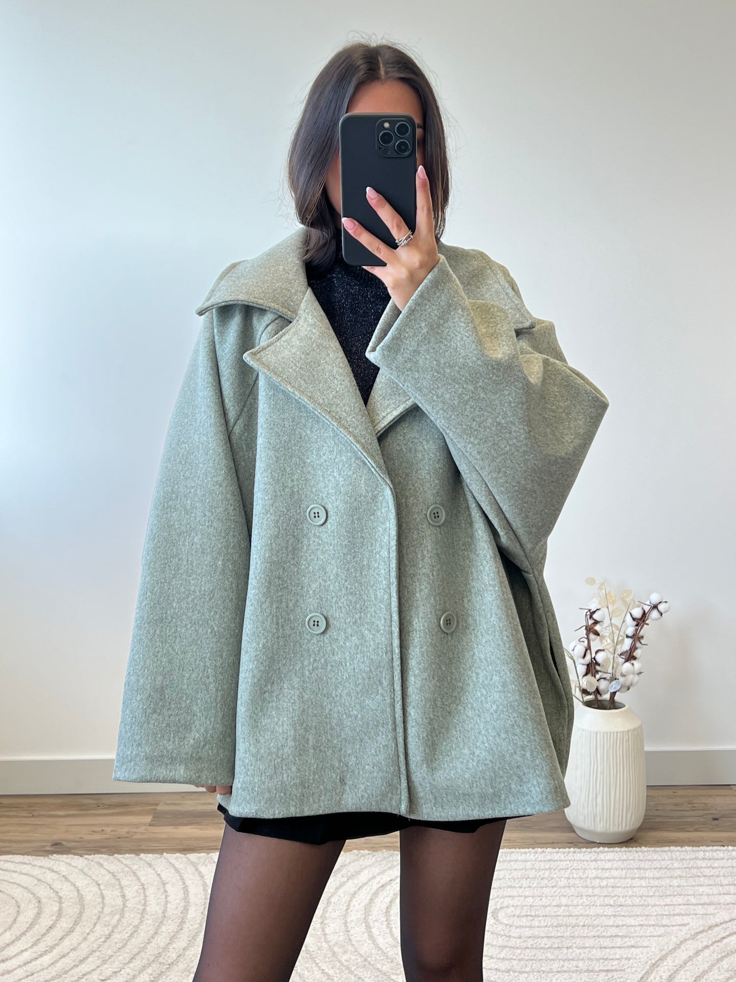 MANTEAU LORA KAKI