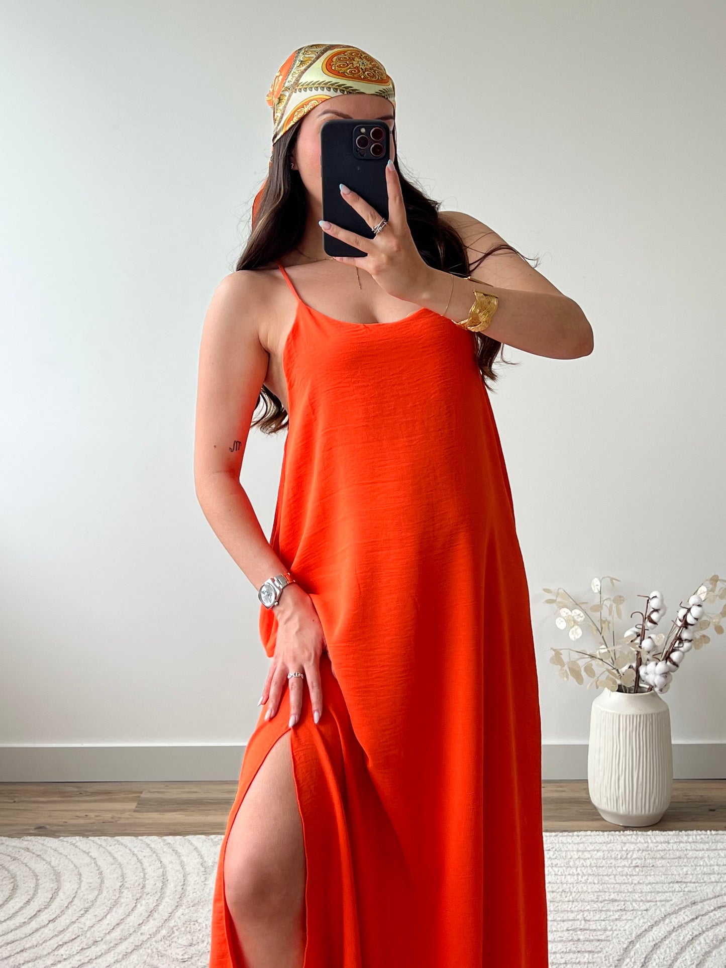 ROBE AURORE ORANGE