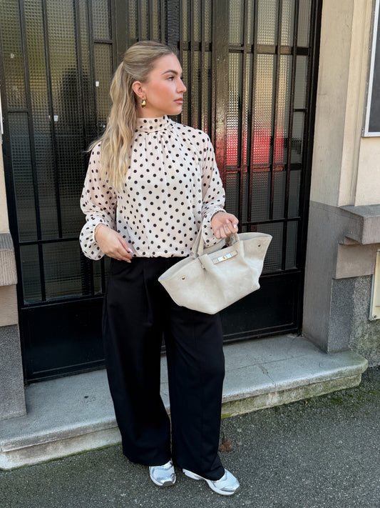 BLOUSE BLAIR CRÈME (PRECO - expédition courant avril)