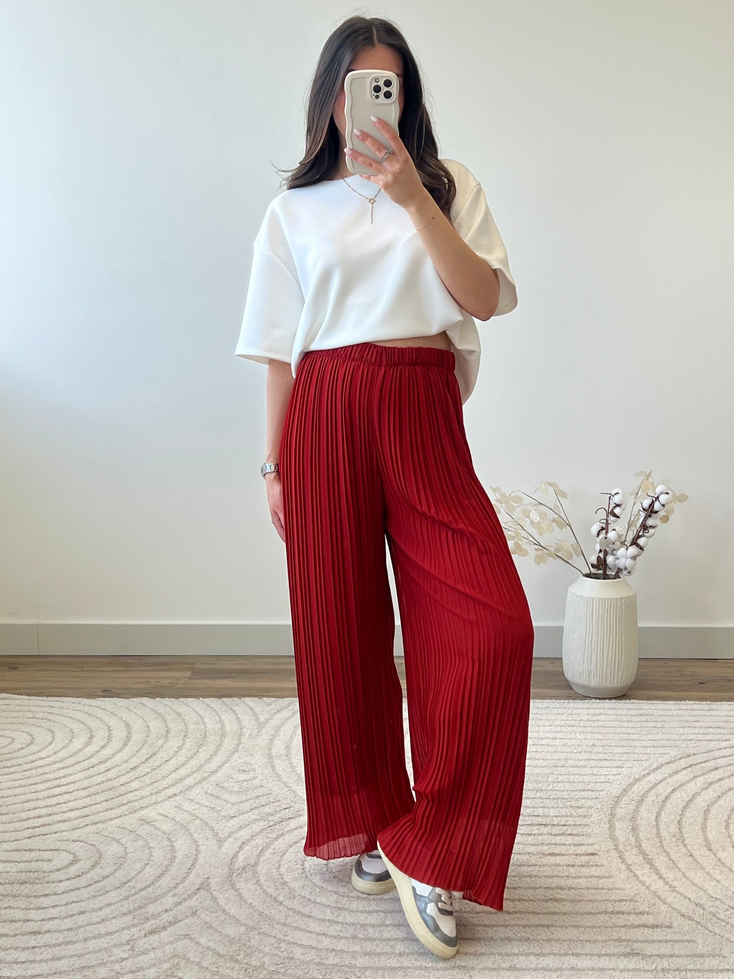 PANTALON MILA TERRACOTTA