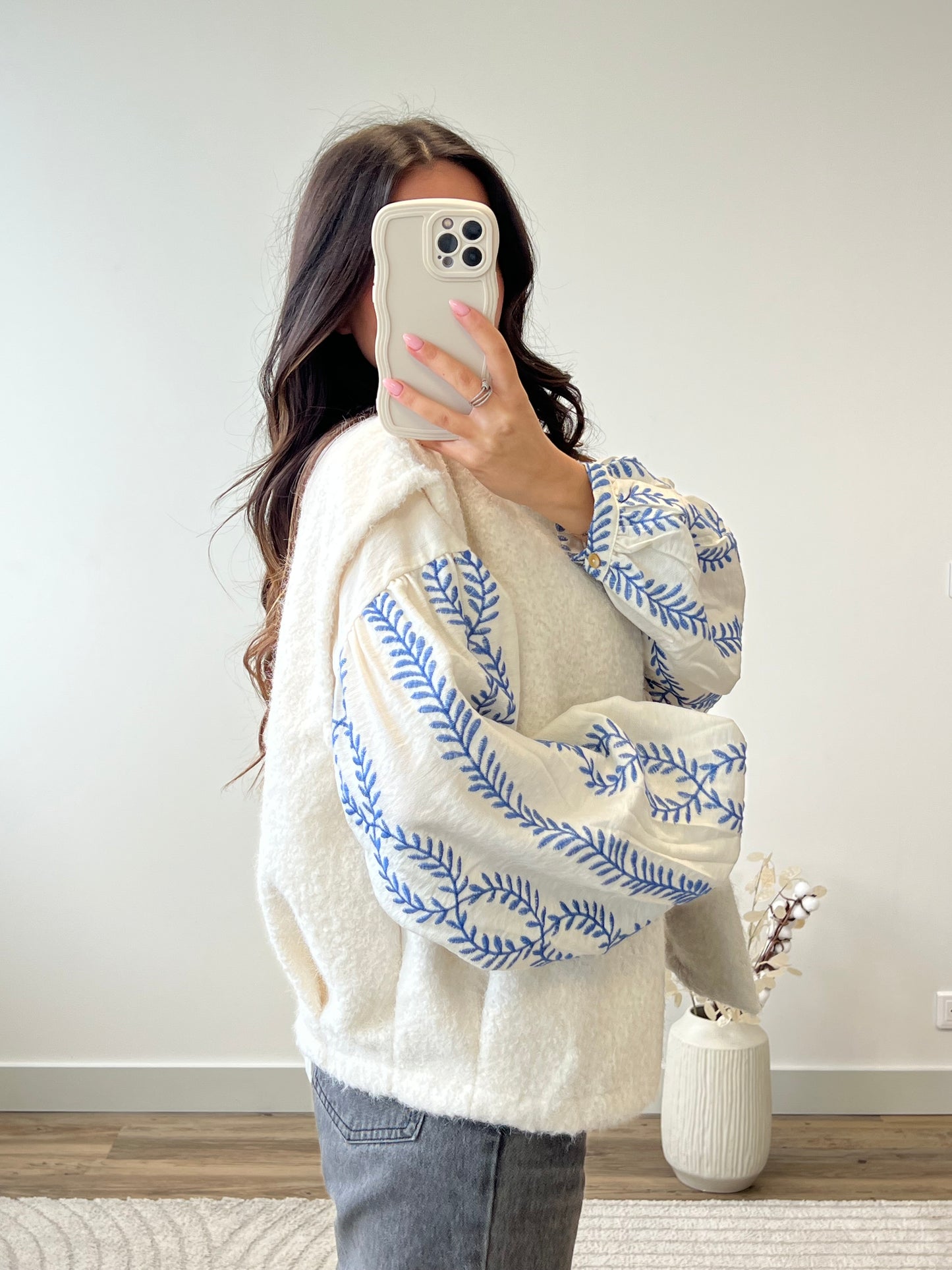 DEFECTUEUX - VESTE SANS MANCHES VIC BLANCHE