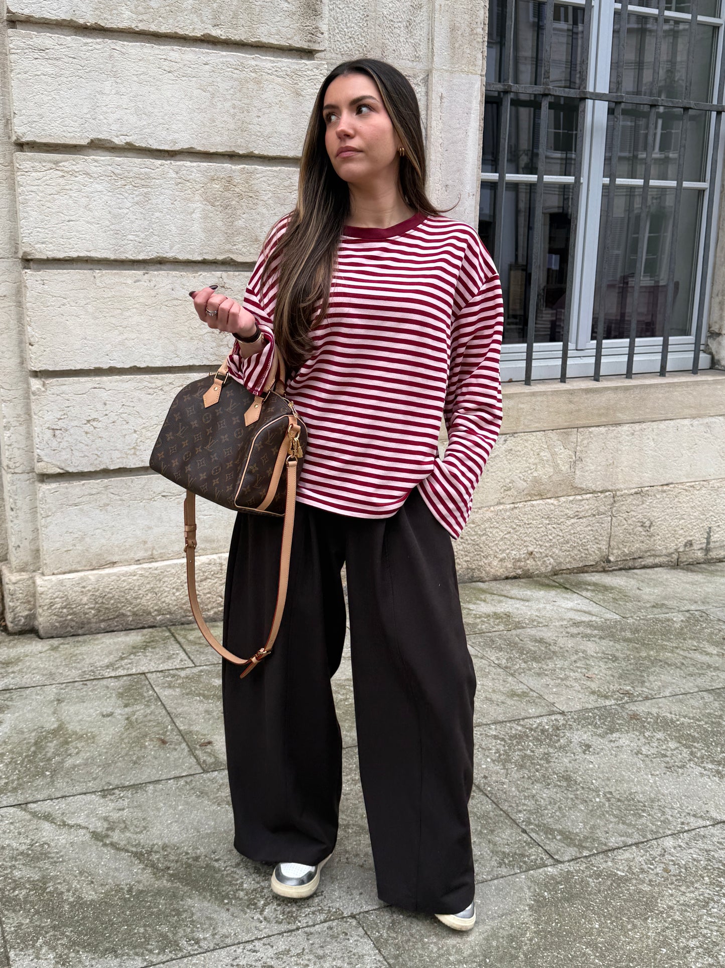 TOP ISADORA ROSE/BORDEAUX
