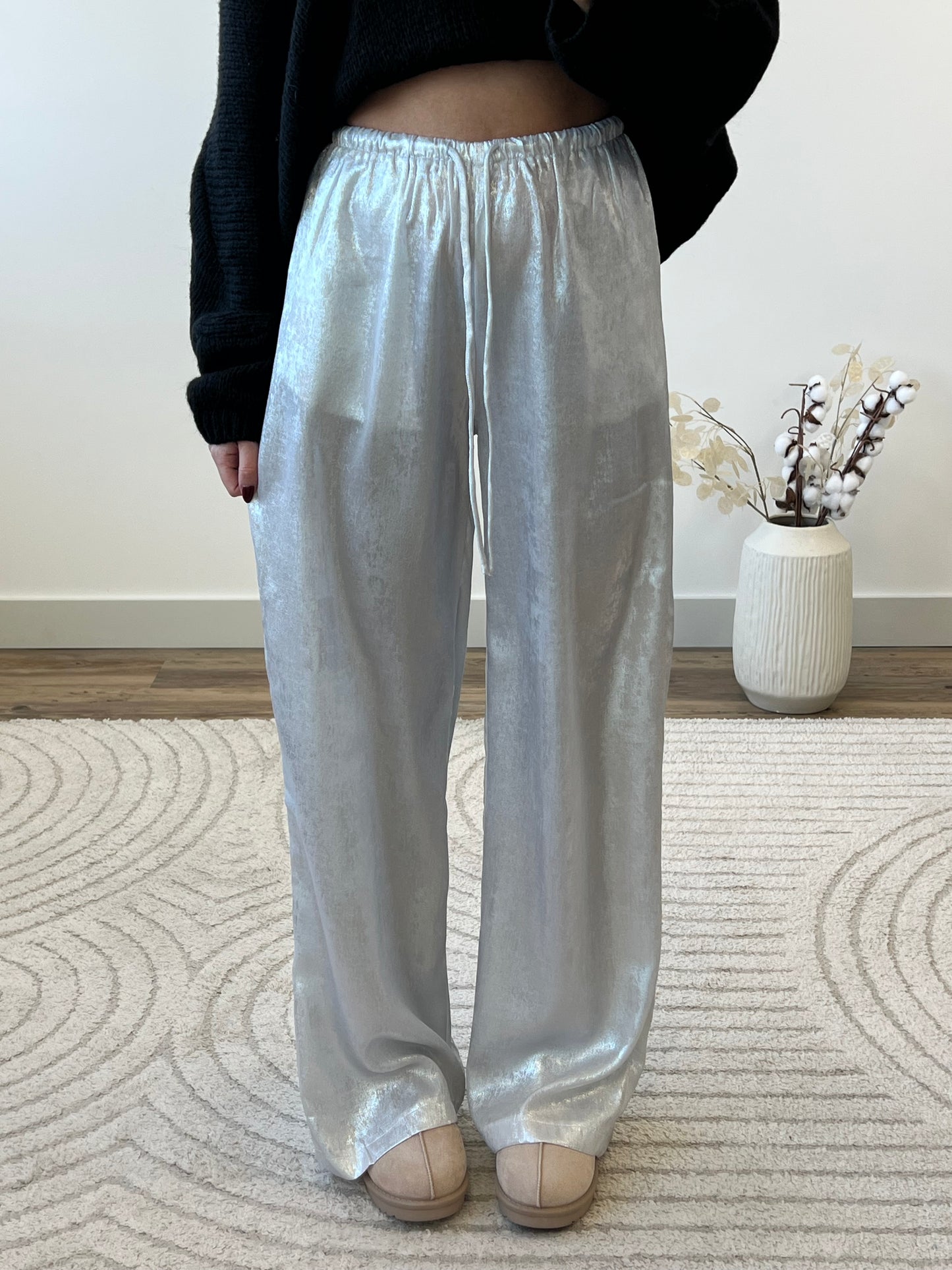 PANTALON MEL GRIS CLAIR