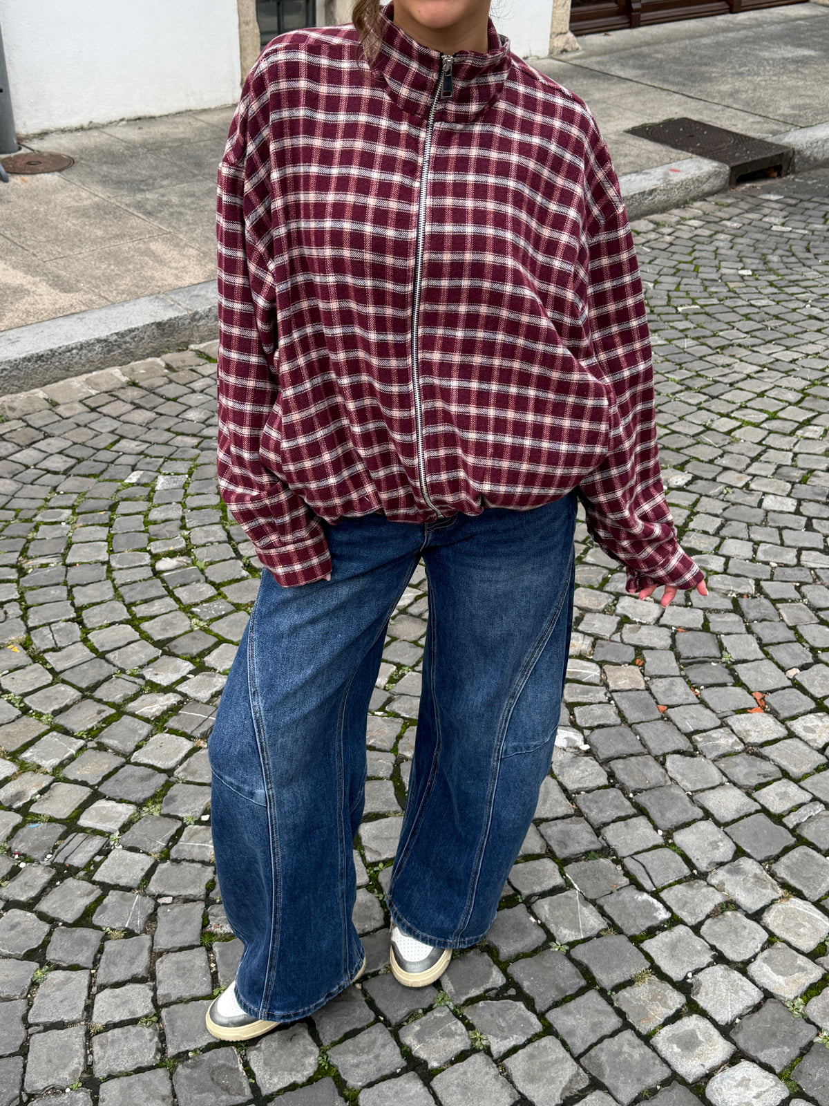 VESTE SALOMÉ BORDEAUX