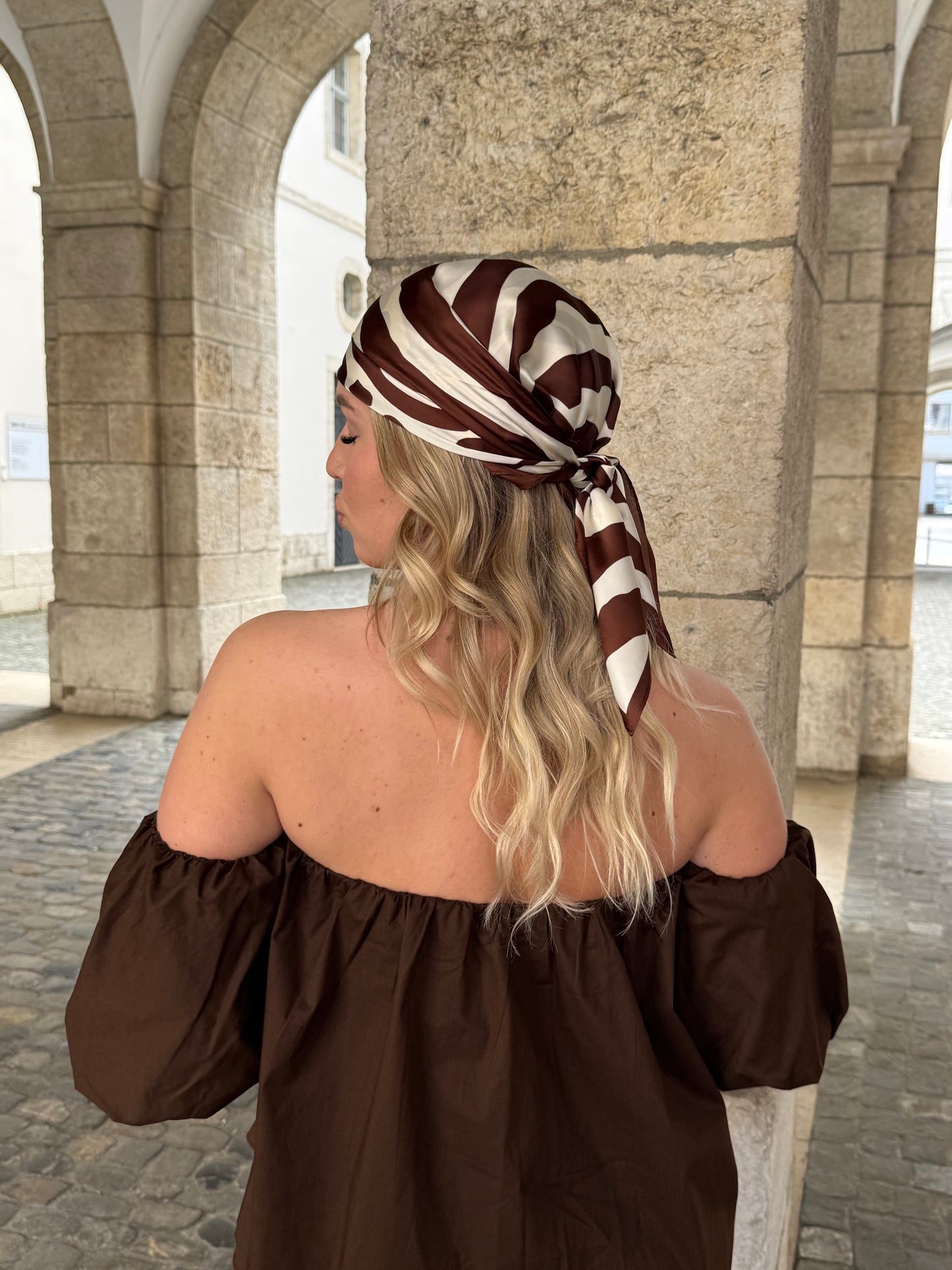 BLOUSE GABY MARRON