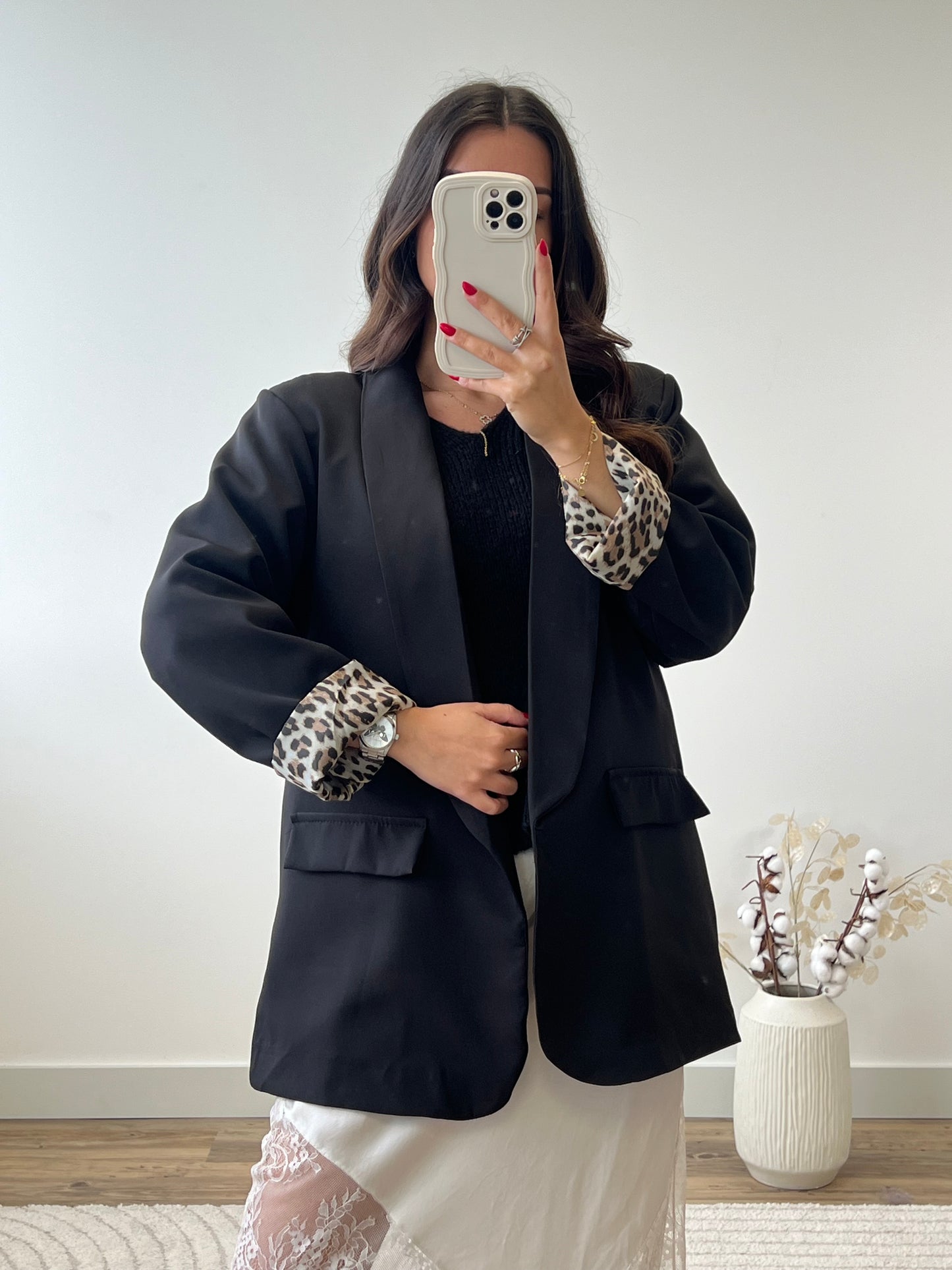 BLAZER LÉO NOIR (EXPÉDITION 30/05)
