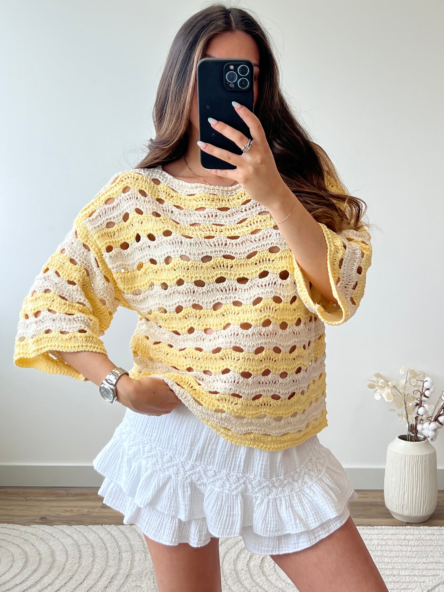 PULL ALMA JAUNE