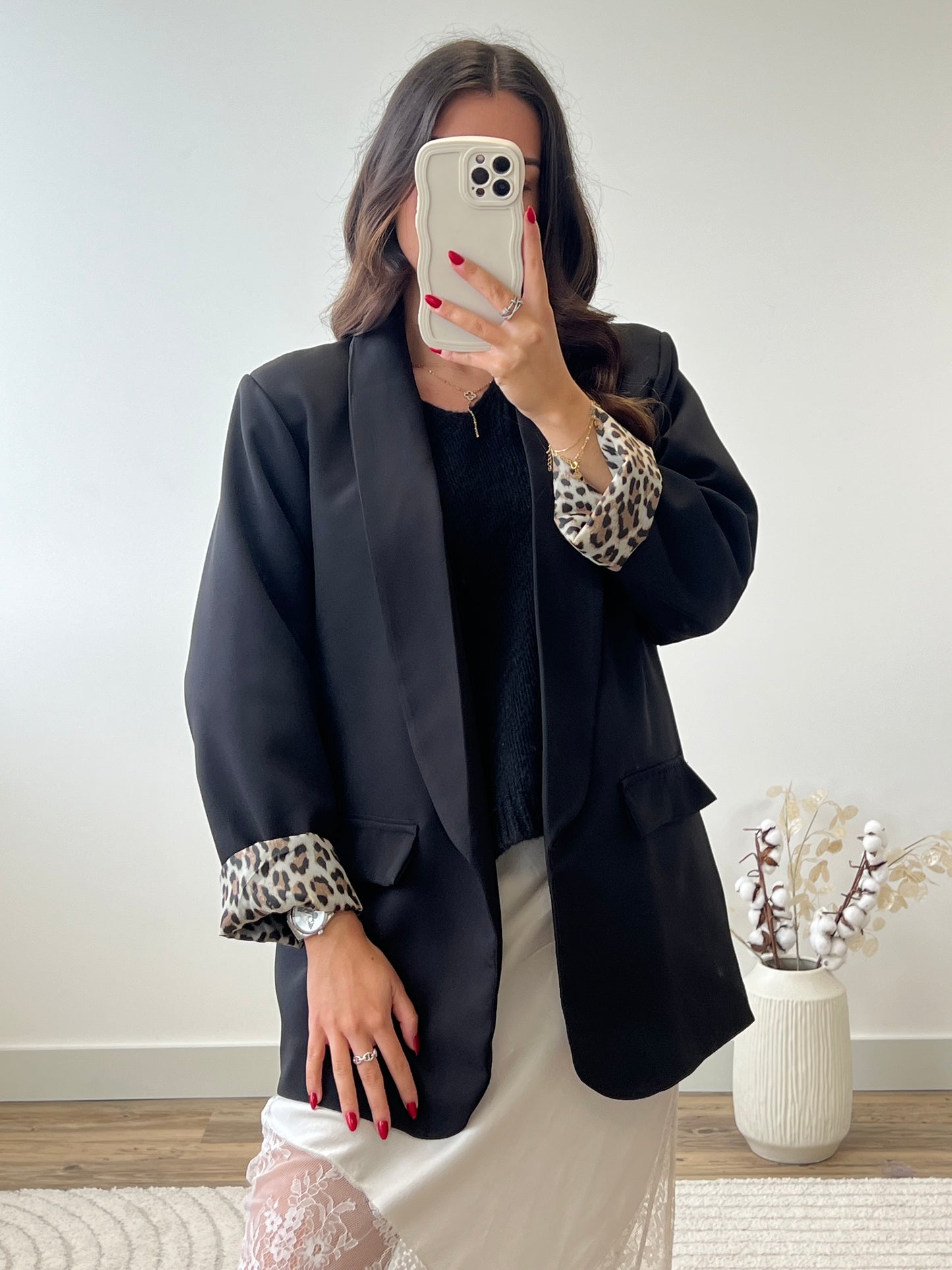 BLAZER LÉO NOIR (EXPÉDITION 30/05)