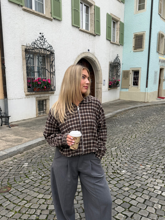 VESTE SALOMÉ CHOCO