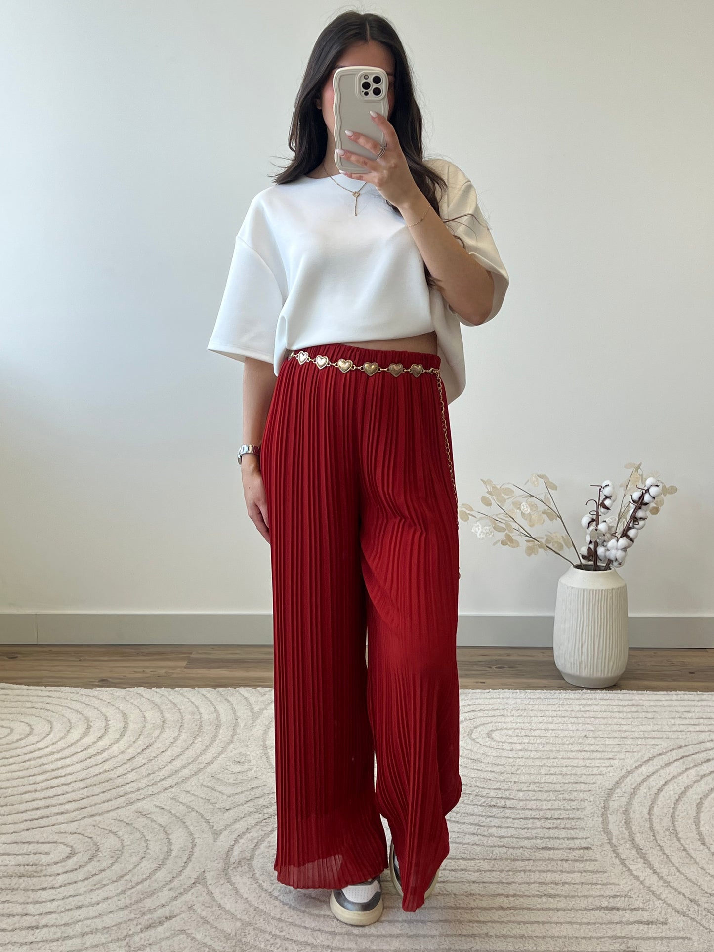 PANTALON MILA TERRACOTTA