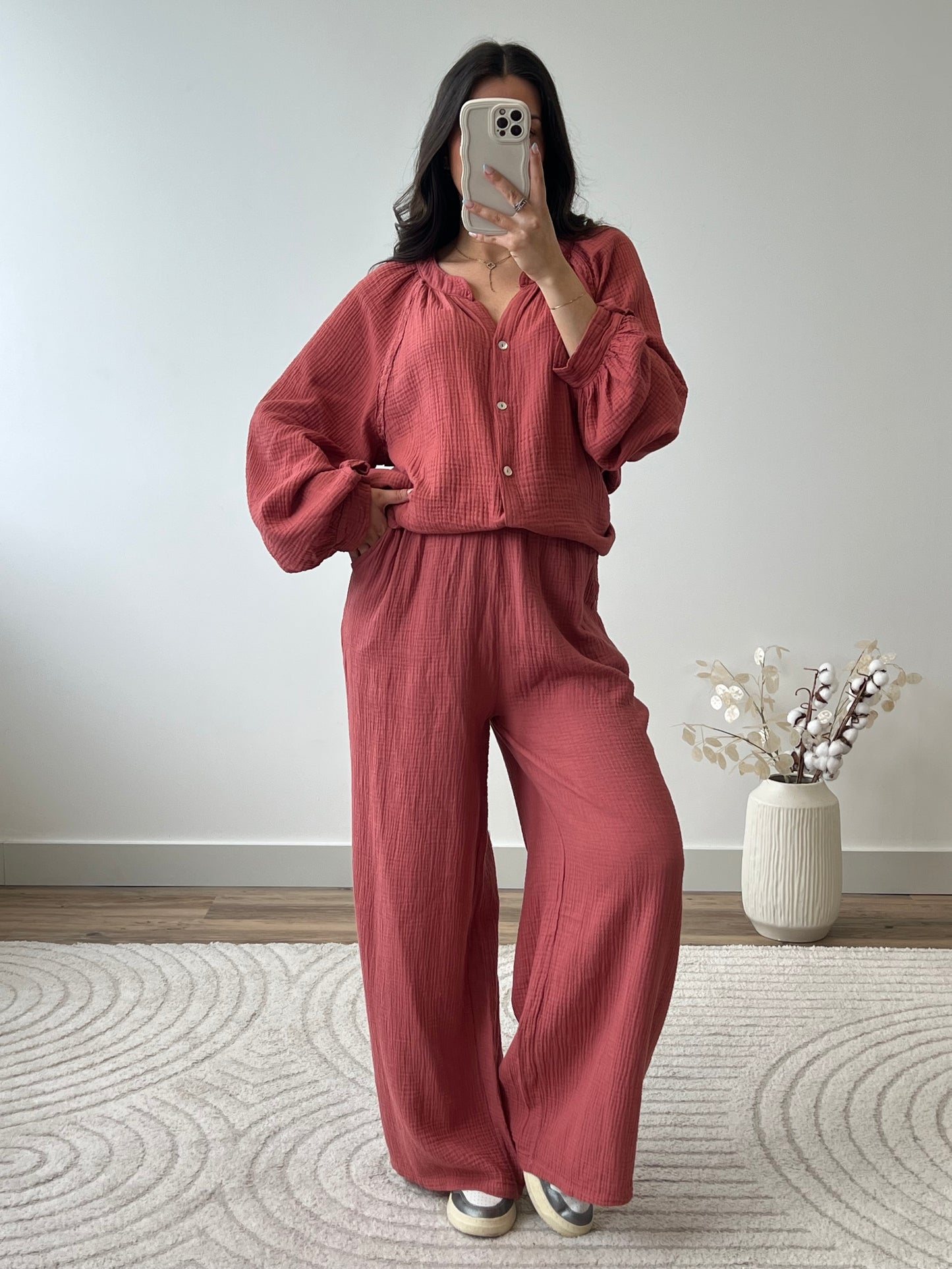 PANTALON AYA TERRACOTTA