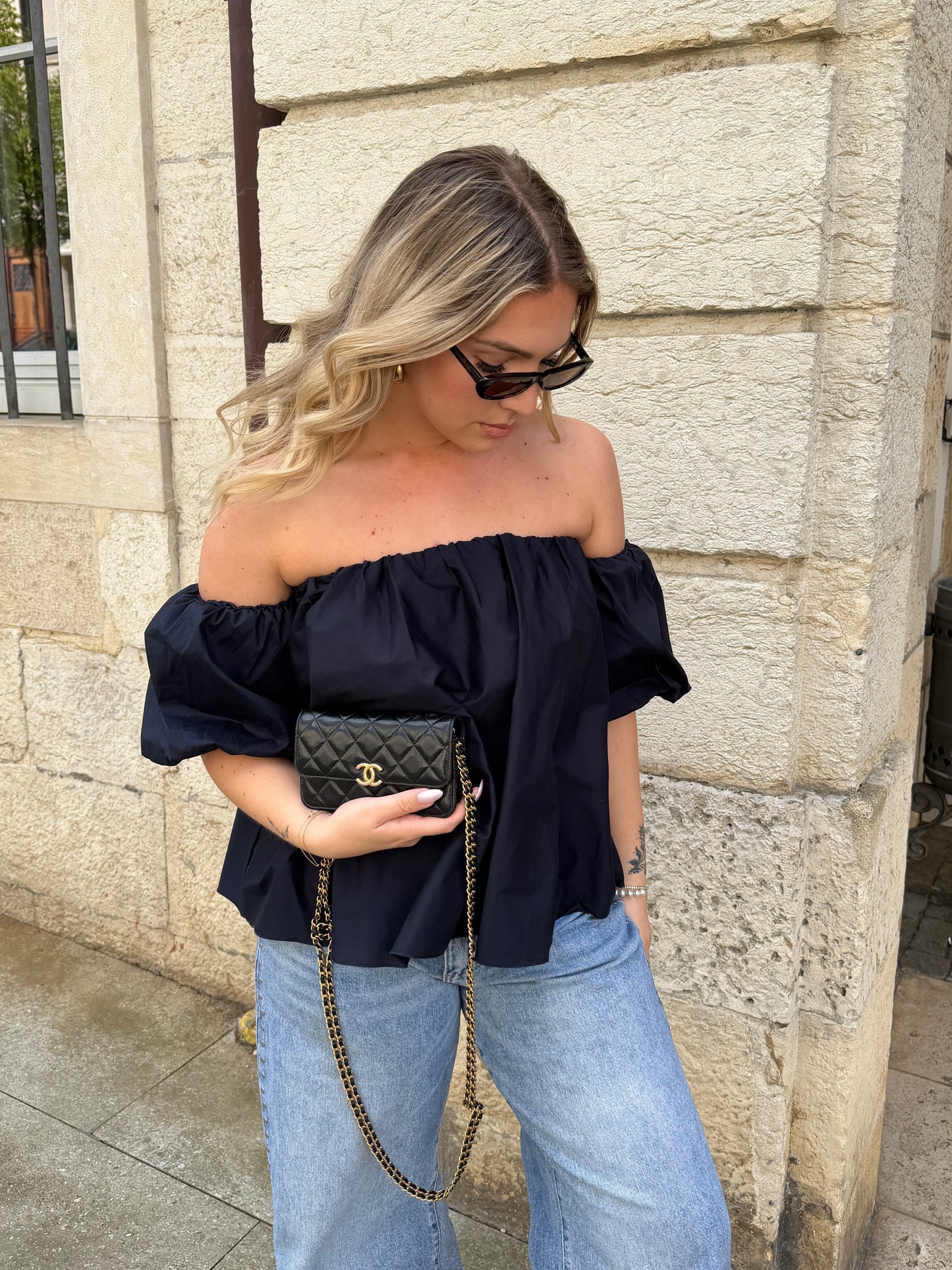 BLOUSE GABY MARINE