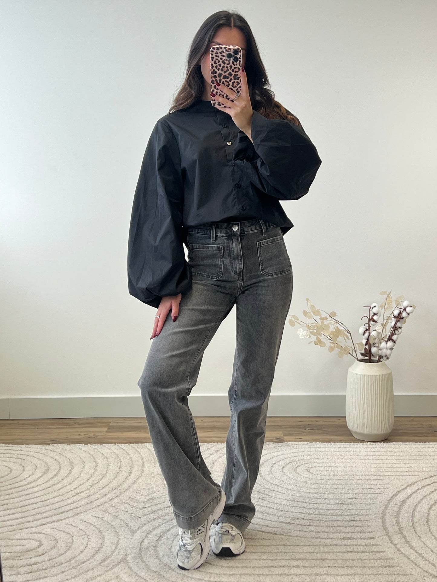 CHEMISE ISABEAU NOIR