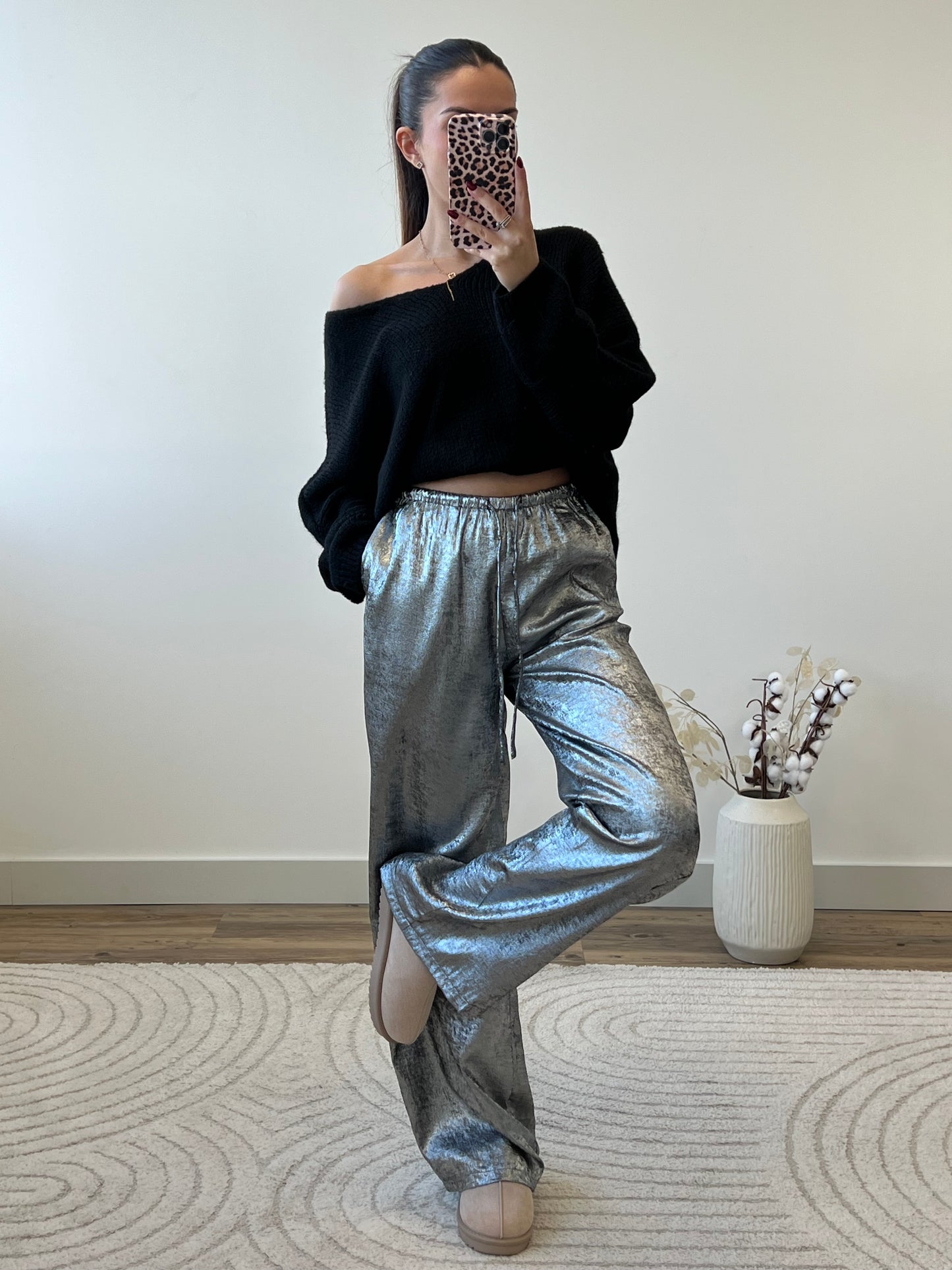 PANTALON MEL GRIS FONCÉ