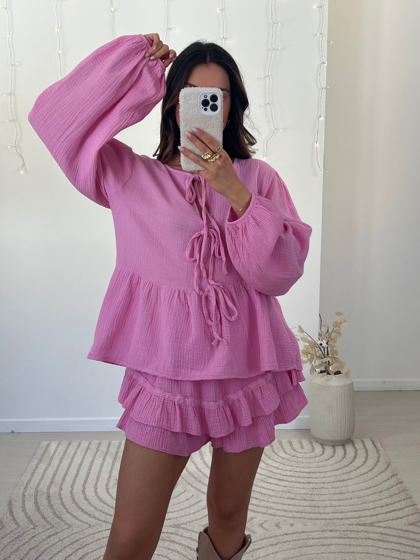 JUPE SHORT AYA ROSE