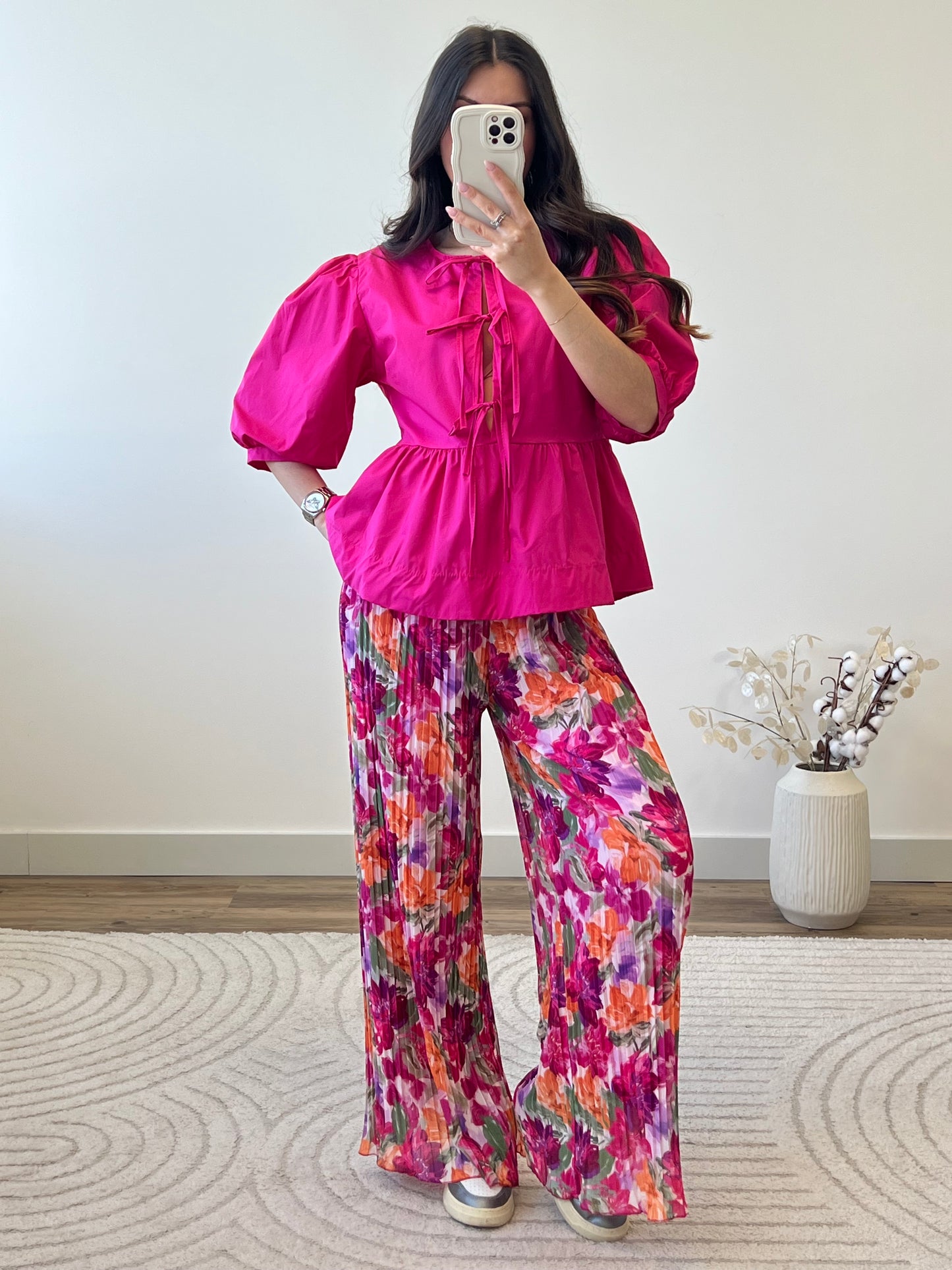BLOUSE MIRA FUCHSIA