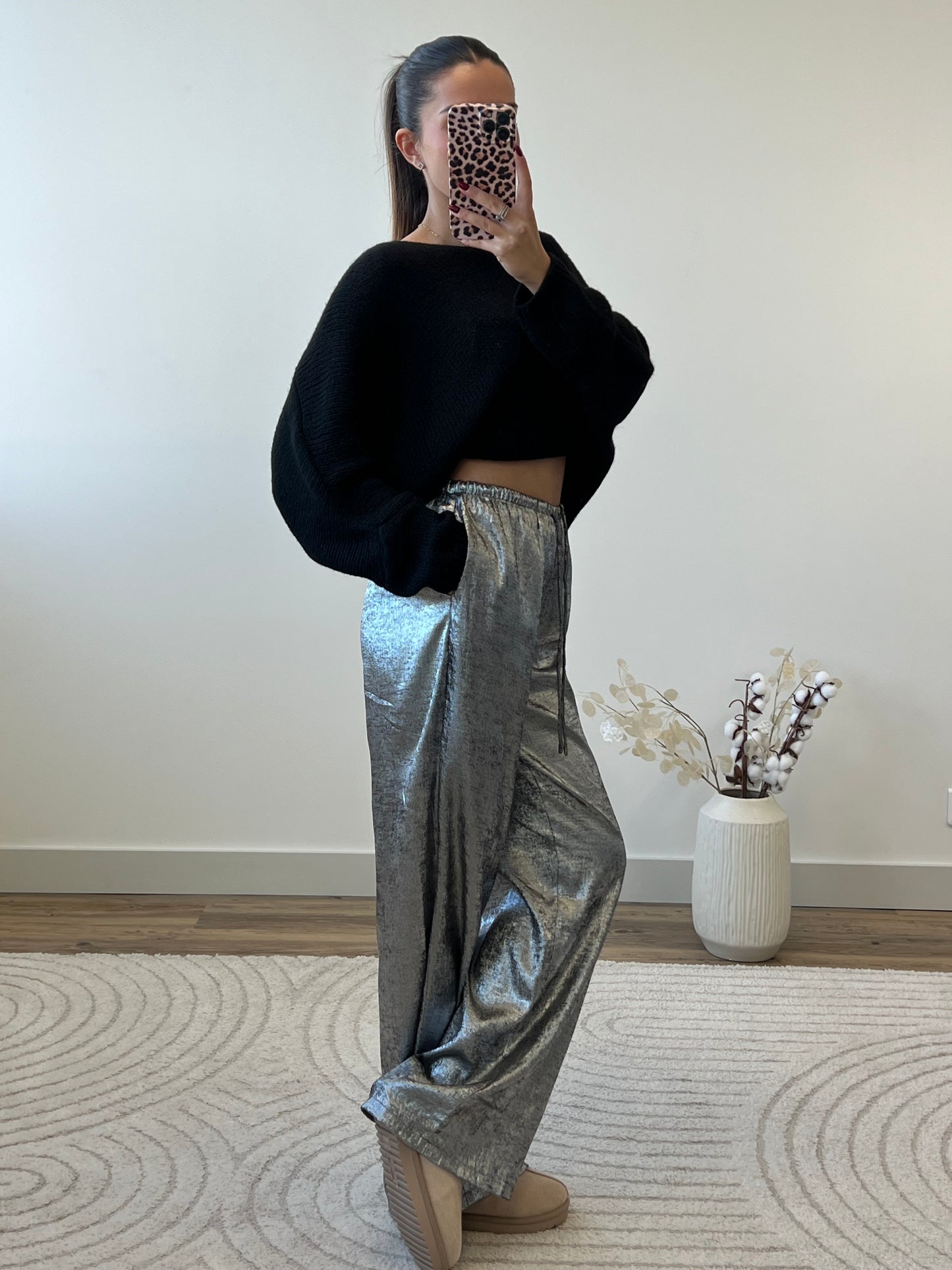 PANTALON MEL GRIS FONCÉ