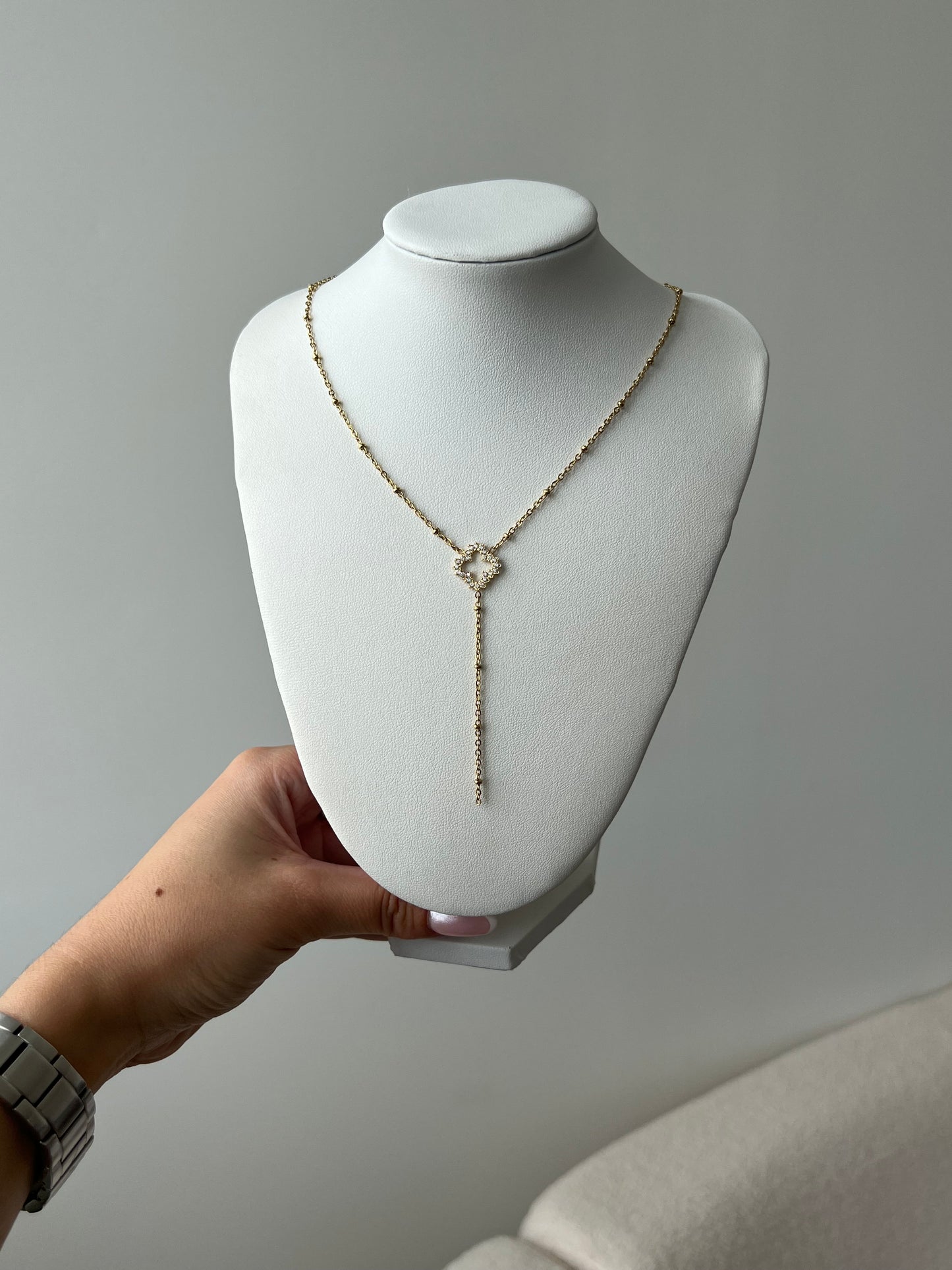 COLLIER TRÉSSIA DORÉ