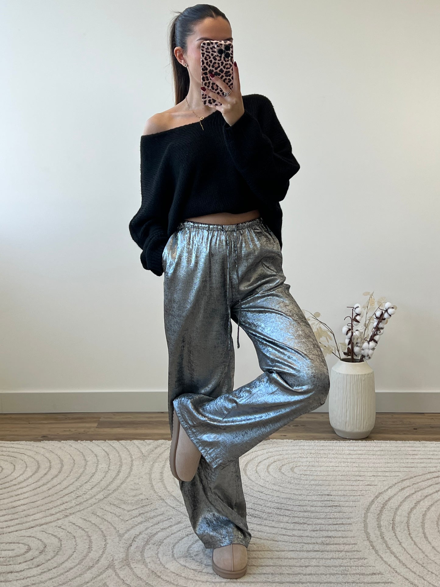 PANTALON MEL GRIS FONCÉ