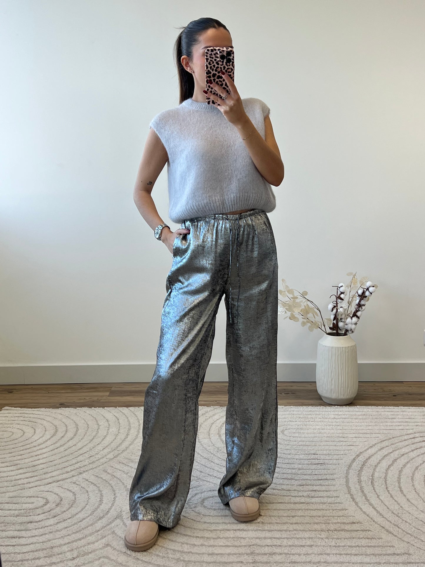 PANTALON MEL GRIS FONCÉ