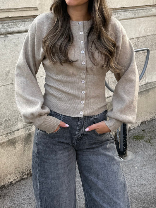 GILET EDEN BEIGE