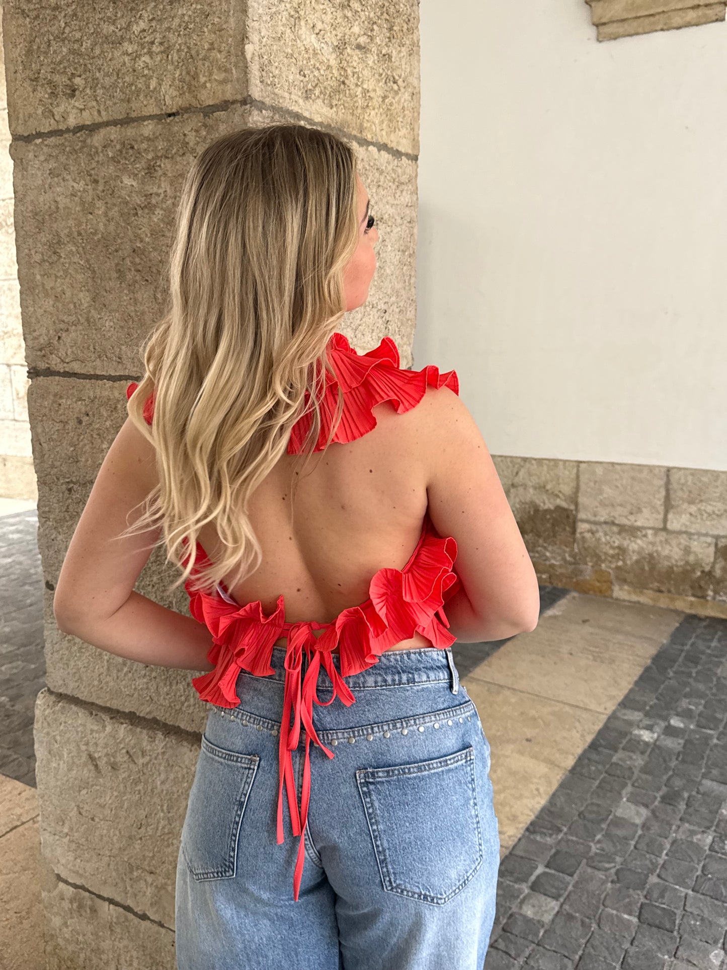 TOP LOVE ROUGE CORAIL