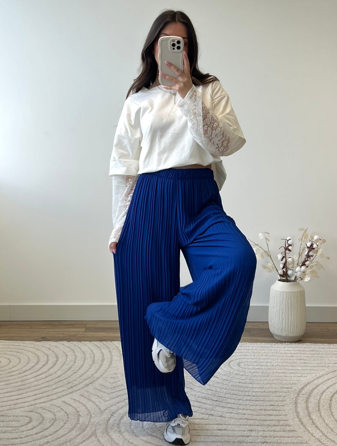 PANTALON MILA BLEU ROI