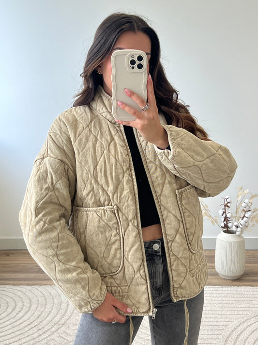 VESTE ELI BEIGE