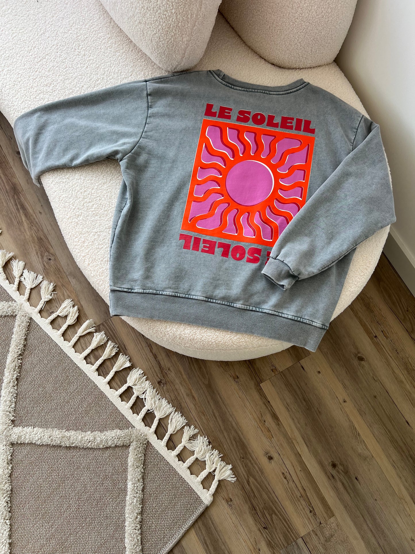 SWEAT SOLEIL GRIS