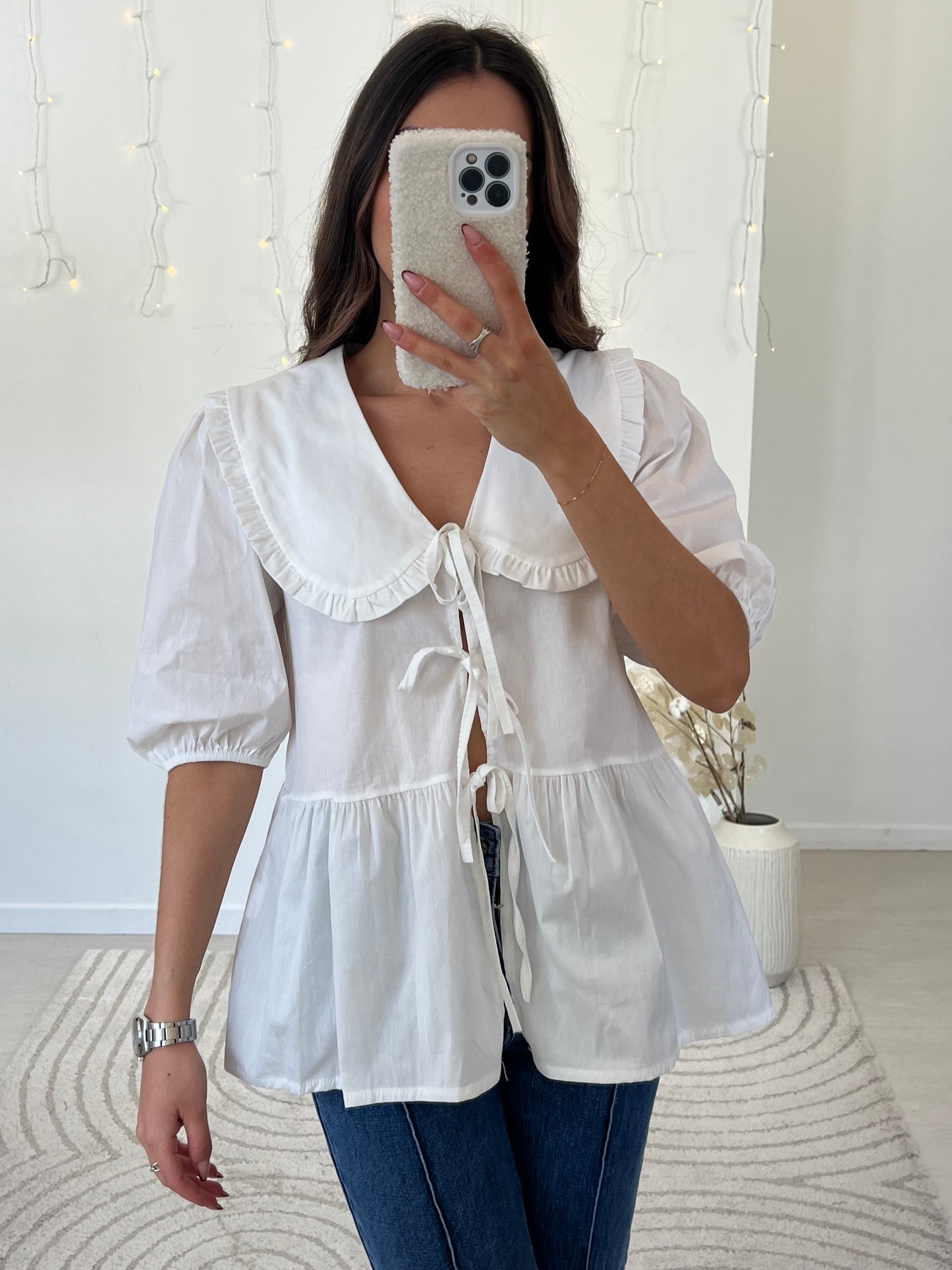 BLOUSE GABRIELLE BLANCHE