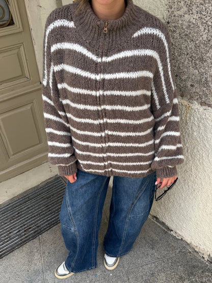 GILET PAULA TAUPE