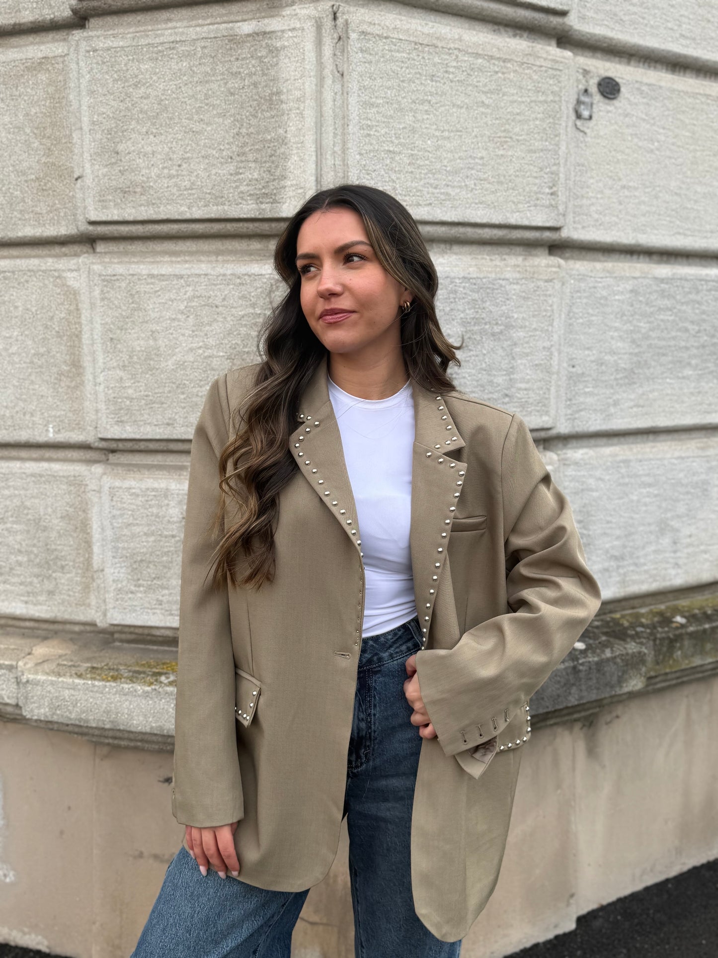 BLAZER SALOMÉ KAKI