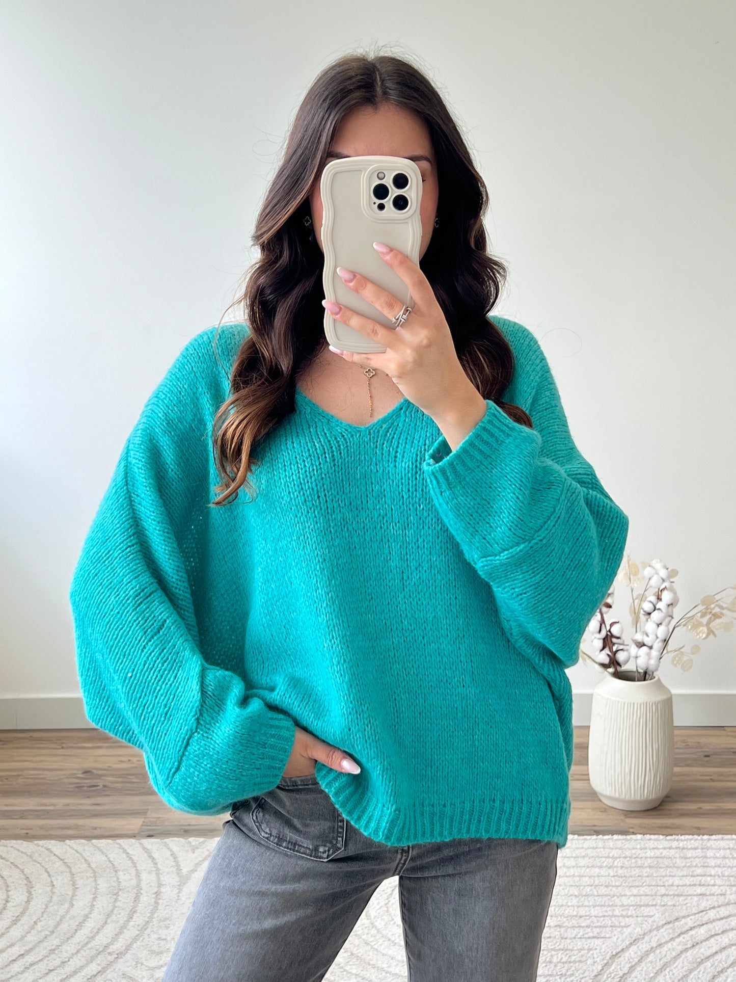 PULL ANA TURQUOISE