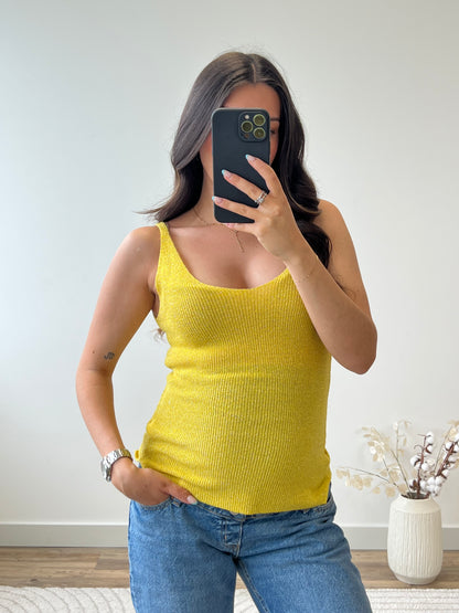 TOP LOLA JAUNE