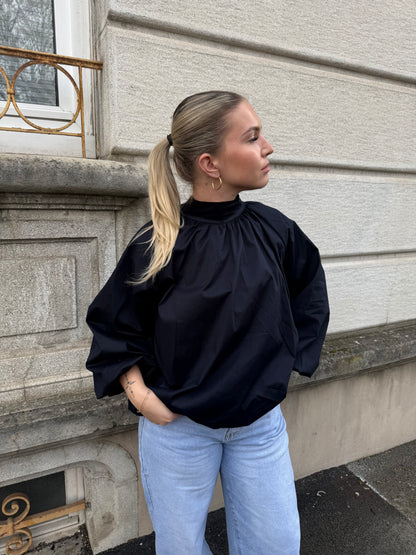 BLOUSE YSÉE MARINE