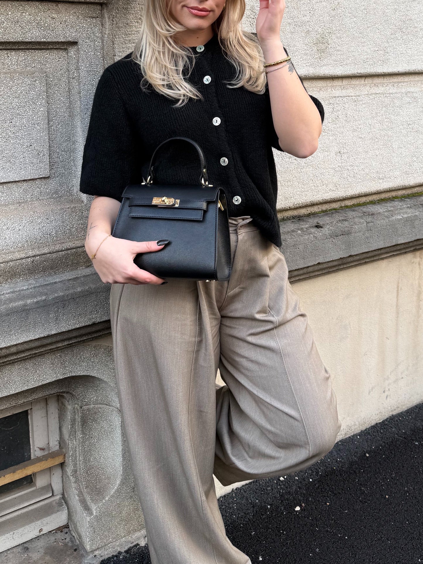 PANTALON BLAZER TAUPE